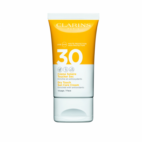 Clarins Dry Touch Sun Care Cream Spf 30 Face i gruppen Sol / Solkräm hos Hudotekets Webshop (20658 000-1)